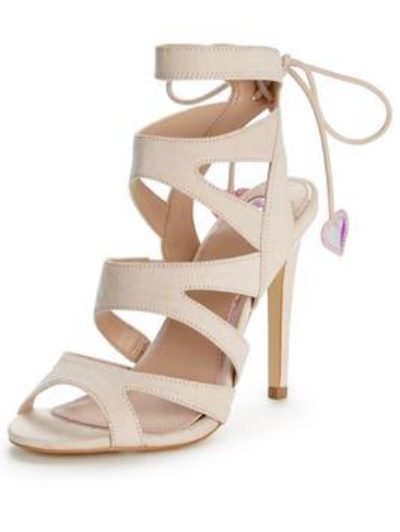 Miss Kg Frenchy Caged Wedding Sandal